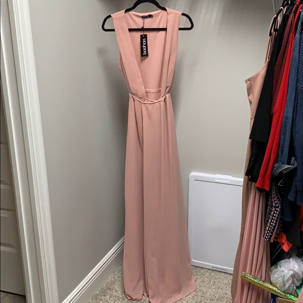 Blush Wrap Dress